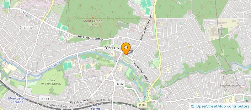 localisation de l'entreprise LA VIE EN ROSE à YERRES