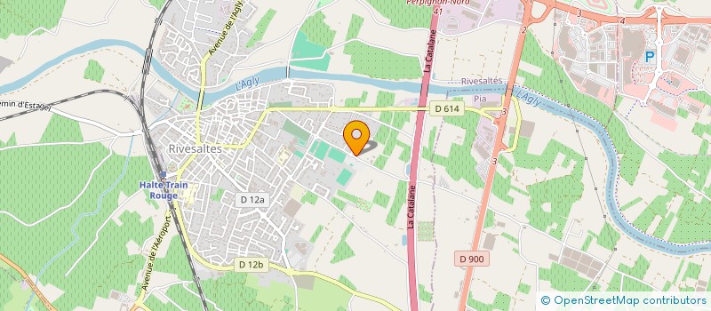 localisation de l'entreprise LA VIE EN ROSE  PEYRESTORTES