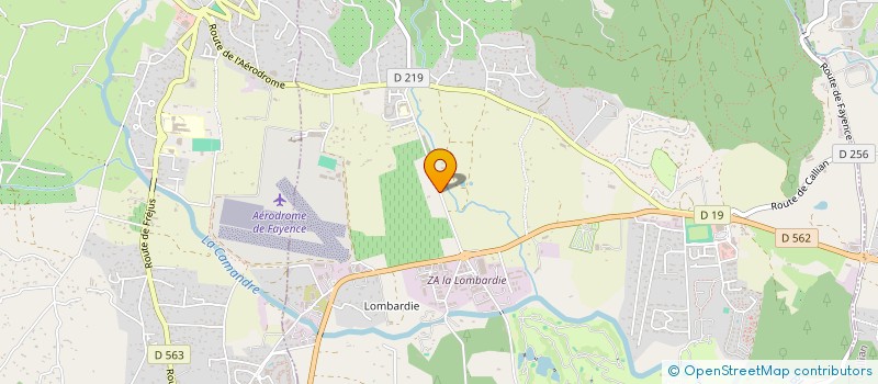 localisation de l'entreprise LA VIE EN ROUGE  TOURRETTES