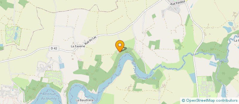 localisation de l'entreprise LA VIE EN SOI...E  LA CHAPELLE-HERMIER