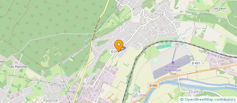 localisation de l'entreprise LA VIE EN WOZ  THISE