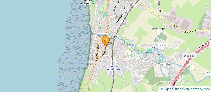 localisation de l'entreprise LA VIE EST BELLE à WIMEREUX