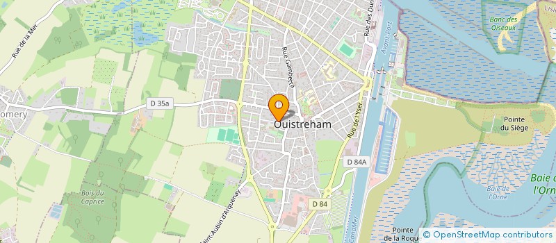 localisation de l'entreprise LA VIE EST BELLE  OUISTREHAM