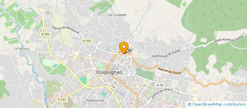 localisation de l'entreprise LA VIE EST BELLE  DRAGUIGNAN