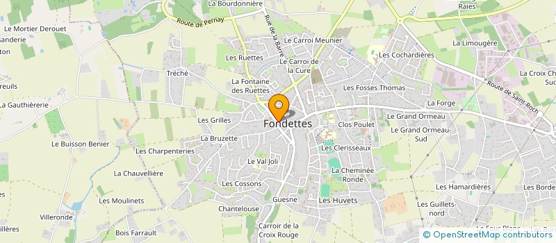 localisation de l'entreprise LA VIE EST BELLE  LUYNES