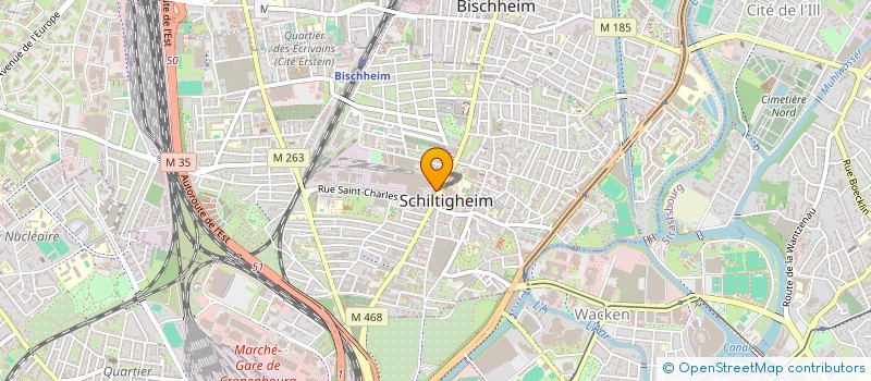 localisation de l'entreprise LA VIE EST UN FILM  STRASBOURG