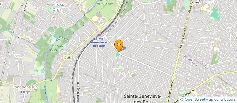 localisation de l'entreprise LA VIE II à SAINTE-GENEVIEVE-DES-BOIS
