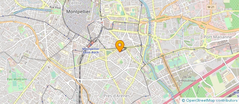 localisation de l'entreprise LA VIE LA à MONTPELLIER