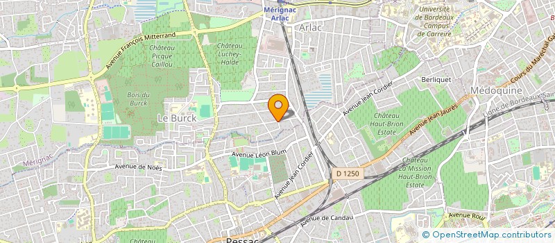 localisation de l'entreprise LA VIE LA à MERIGNAC