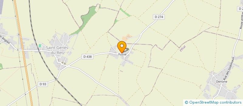 localisation de l'entreprise LA VIE LA  SAINT-GENES-DU-RETZ