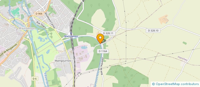 localisation de l'entreprise LA VIE MONTANTE MAISON ACCUEIL à HANCHES