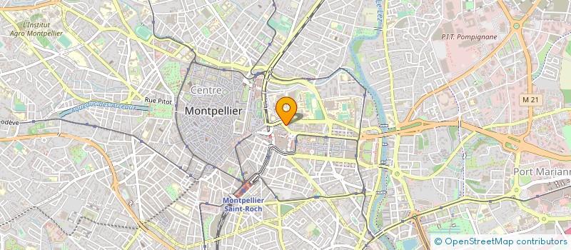 localisation de l'entreprise LA VIE NATURELLE à MONTPELLIER
