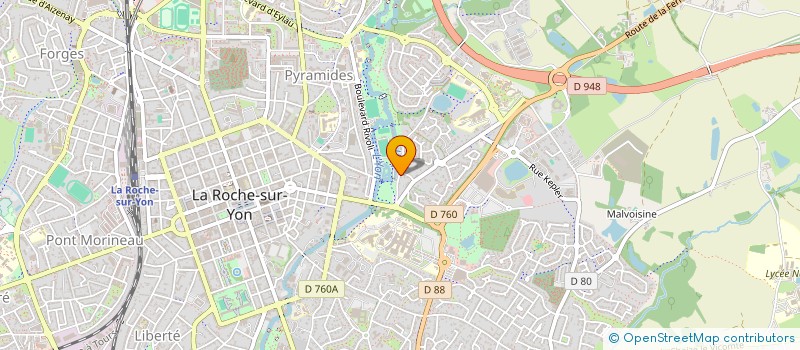localisation de l'entreprise LA VIE NOUVELLE LA ROCHE SUR YON à LA ROCHE-SUR-YON