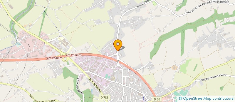 localisation de l'entreprise LA VIE NOUVELLE REGION BRETAGNE  PLERIN