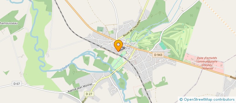 localisation de l'entreprise LA VIE PAISIBLE à VILLEDIEU-SUR-INDRE