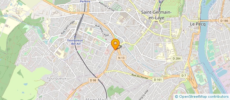 localisation de l'entreprise LA VIE PARISIENNE THEATRALE  SAINT-GERMAIN-EN-LAYE