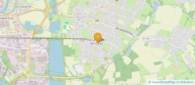 localisation de l'entreprise LA VIE PLUS FACILE à SAINT-MARCEL