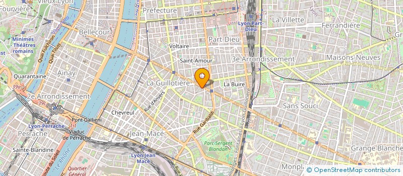 localisation de l'entreprise LA VIE PLUS FACILE à DARDILLY