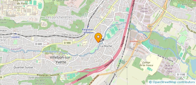 localisation de l'entreprise LA VIE RE-TRAITEE à PALAISEAU