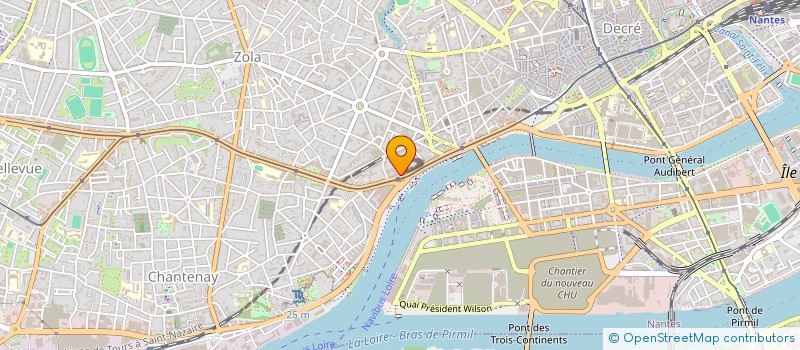 localisation de l'entreprise LA VIE REVEE à NANTES