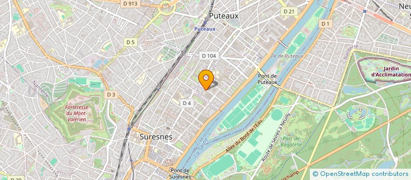localisation de l'entreprise LA VIE SANS HANDICAP à PUTEAUX