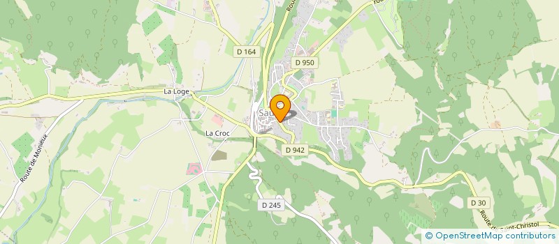 localisation de l'entreprise LA VIE SAUVAGE DANS LE VENTOUX à SAULT