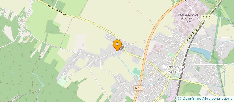 localisation de l'entreprise LA VIE SOPHRO  LE PERRAY-EN-YVELINES
