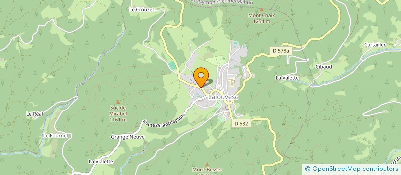 localisation de l'entreprise LA VIE TARA à LALOUVESC