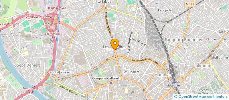 localisation de l'entreprise LA VIE TOULOUSAINE à TOULOUSE