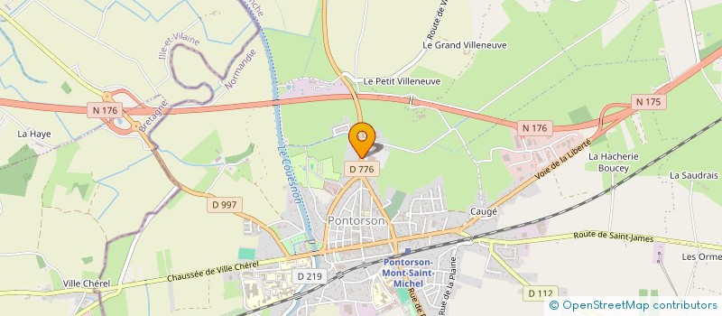 localisation de l'entreprise LA VIEILLE AUBERGE  BEAUVOIR