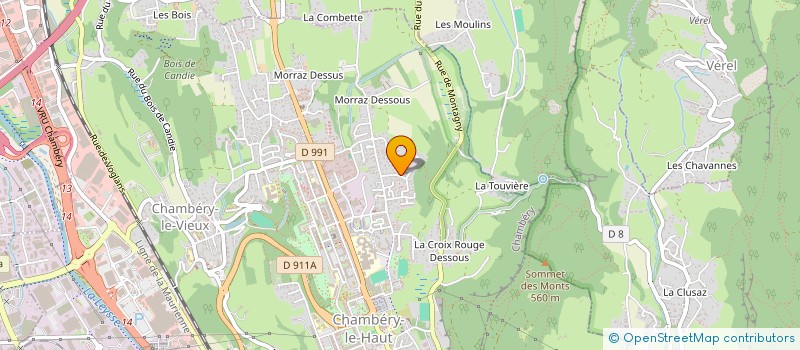 localisation de l'entreprise LA VIEILLE CHOUETTE  BASSENS