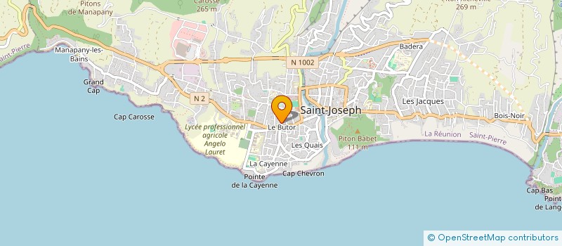 localisation de l'entreprise LA VIEILLE FORGE à SAINT-JOSEPH