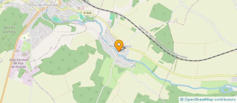 localisation de l'entreprise LA VIEILLE FRANCE  BLANGY-SOUS-POIX