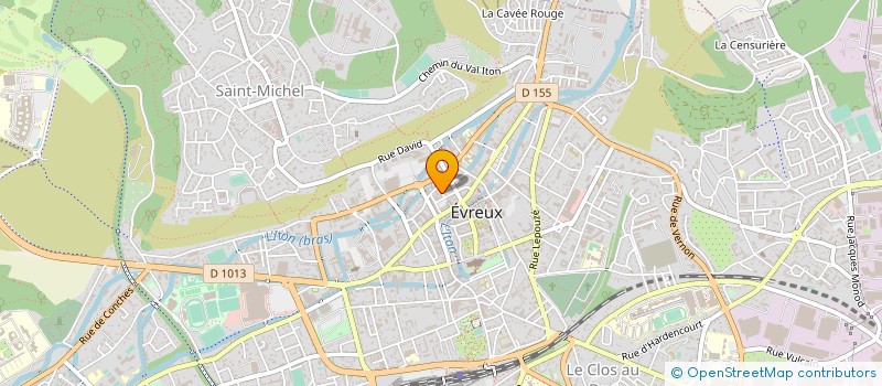 localisation de l'entreprise LA VIEILLE GABELLE à EVREUX