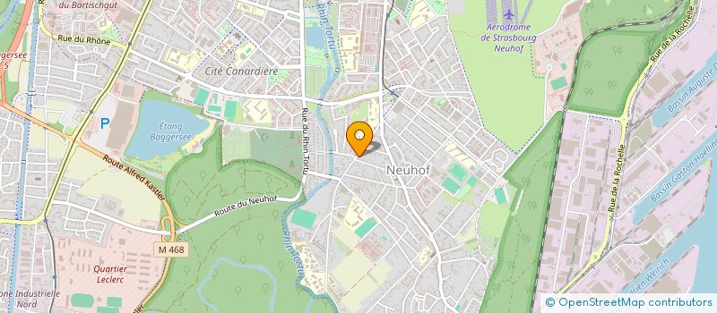 localisation de l'entreprise LA VIEILLE GUIMBARDE  STRASBOURG