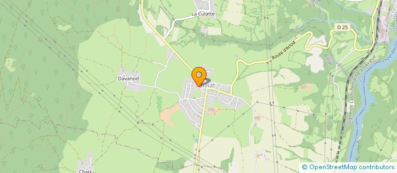 localisation de l'entreprise LA VIEILLE MICHE  BILLIAT