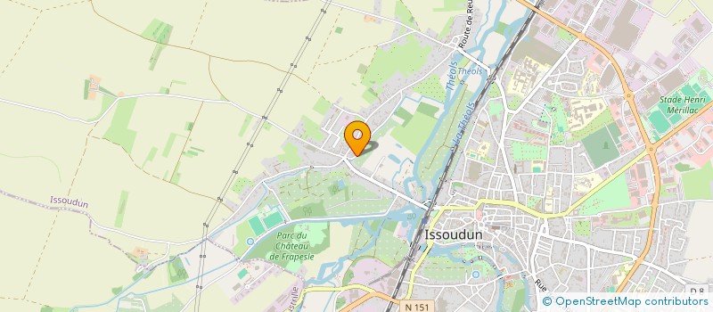 localisation de l'entreprise LA VIENNOISE à ISSOUDUN