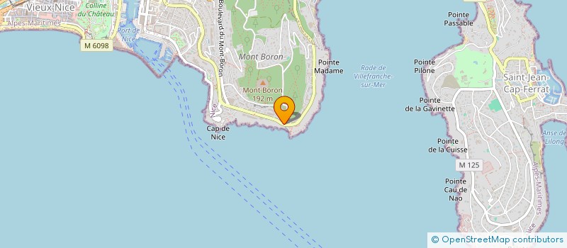 localisation de l'entreprise LA VIENNOISE à NICE