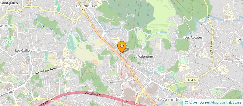 localisation de l'entreprise LA VIERGE DU CAP à MARSEILLE 11