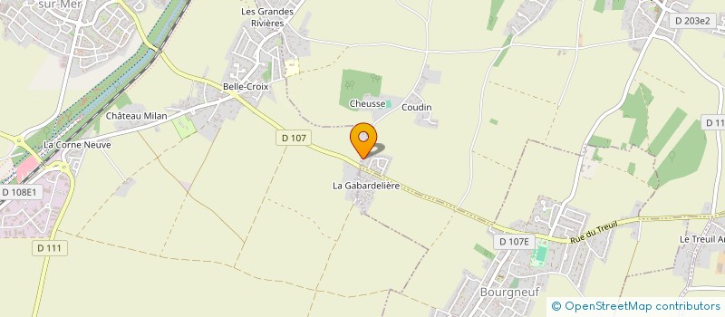 localisation de l'entreprise LA VIGIE  SAINTE-SOULLE