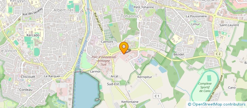 localisation de l'entreprise LA VIGIE DE L'ARMATEUR à VANNES