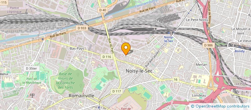 localisation de l'entreprise LA VIGILANTE à NOISY-LE-SEC