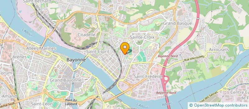 localisation de l'entreprise LA VIGILANTE à BAYONNE