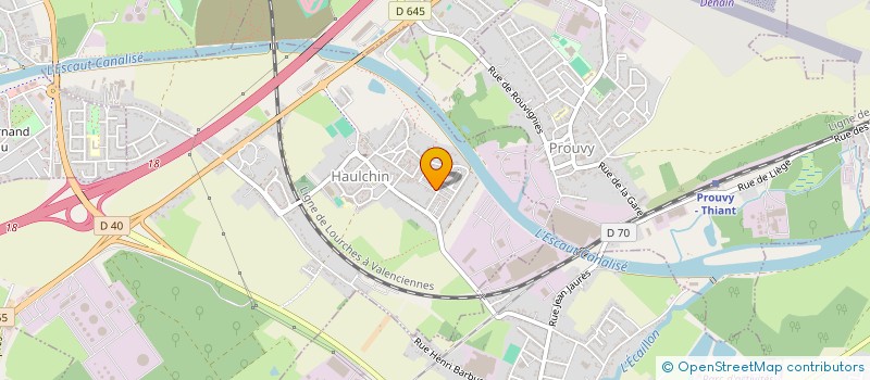 localisation de l'entreprise LA VIGILANTE  HAULCHIN