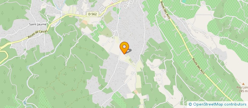 localisation de l'entreprise LA VIGNA à LORGUES