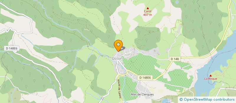 localisation de l'entreprise LA VIGNE DU TOUCOU  OCTON