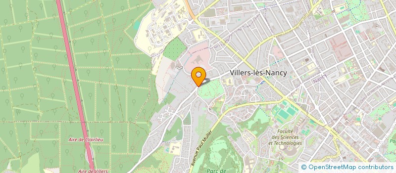 localisation de l'entreprise LA VIGNE SAINT-FIACRE  VILLERS-LES-NANCY