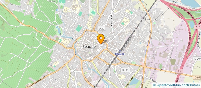 localisation de l'entreprise LA VIGNERAIE à BEAUNE