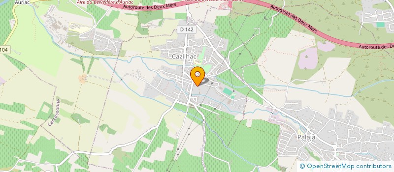 localisation de l'entreprise LA VIGNERAIE à CAZILHAC
