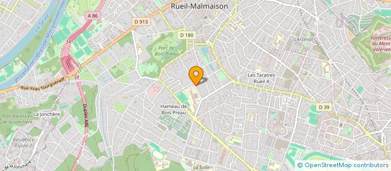 localisation de l'entreprise LA VIGNETTE à RUEIL-MALMAISON